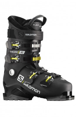 Ski boots Salomon X ACCESS 80 Black / acid Gree / W
